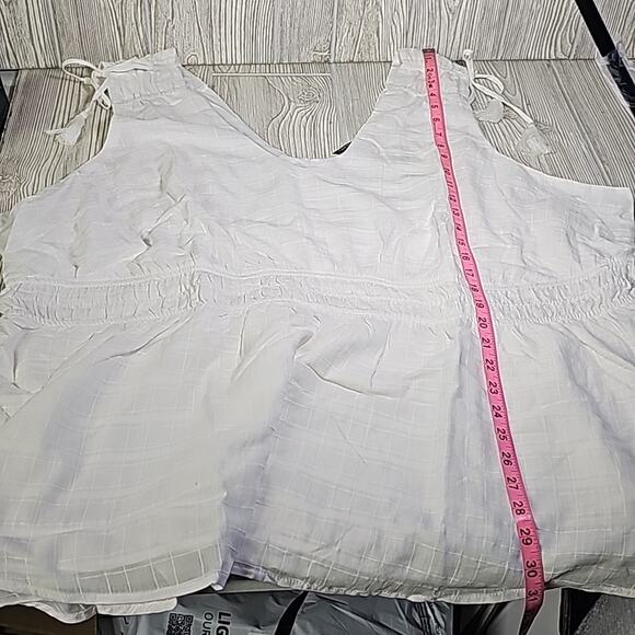 Torrid Window Pane V-Neck Sleeveless Tank Women's Plus Size 5X NWT - Picture 9 of 11